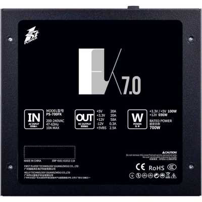 блок питания 1STPLAYER FK 750W PS-750FK Черный