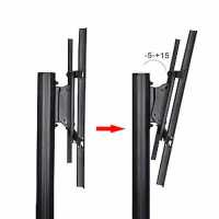 мобильная стойка 2MVESA MediaPro 1100 MDP-1100-B черный