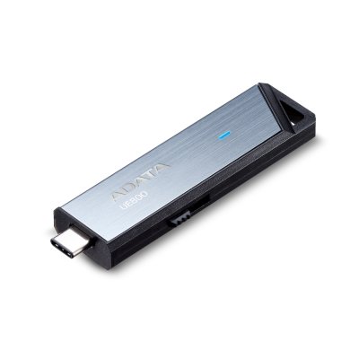 флешка A-Data 128GB Elite UE800 OTG Grey Серый