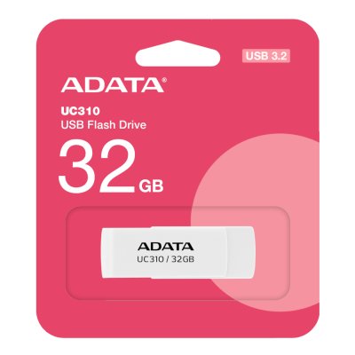 флешка A-Data 32GB UC310 White Белый