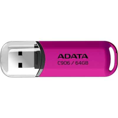 флешка A-Data 64GB С906 Purple Фиолетовый