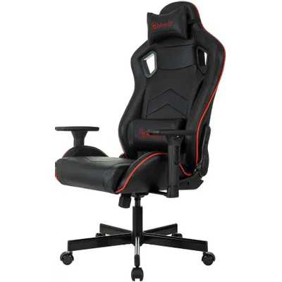 игровое кресло A4Tech Bloody GC-840 черный-красный