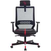 игровое кресло A4Tech Bloody GC-900 черный-красный