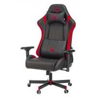 игровое кресло A4Tech Bloody GC-990 черный-красный