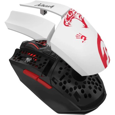 мышь A4Tech Bloody R36 Ultra Naraka Белый-черный