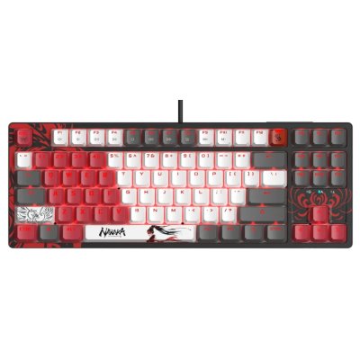 клавиатура A4Tech Bloody S87 Naraka Черный-красный