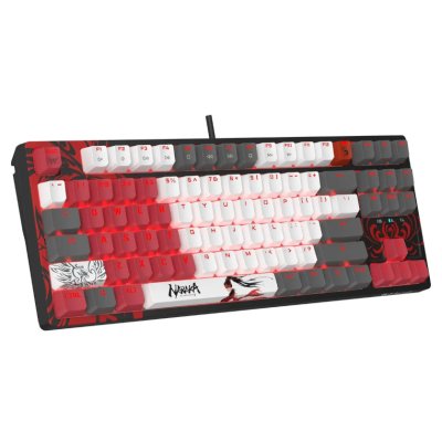 клавиатура A4Tech Bloody S87 Naraka Черный-красный