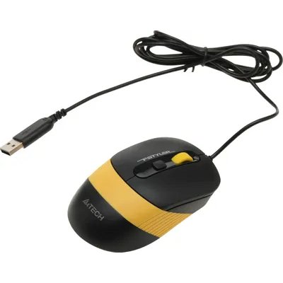 клавиатура A4Tech Fstyler F1110 Black-Yellow Черный