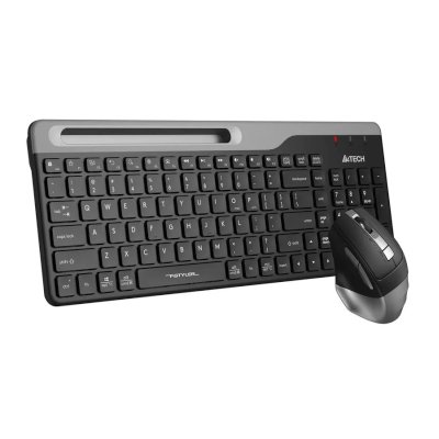 клавиатура A4Tech Fstyler FB2535C Smoky Grey Черный-серый