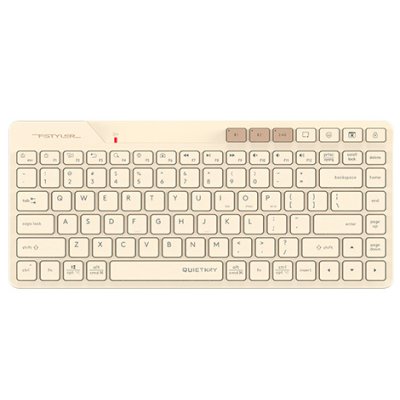 клавиатура A4Tech Fstyler FBK26C AS Beige Бежевый