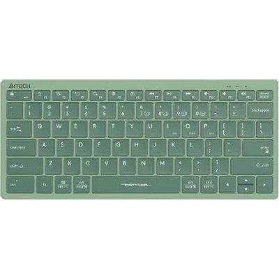 клавиатура A4Tech Fstyler FBX51C Matcha Green Зеленый-белый