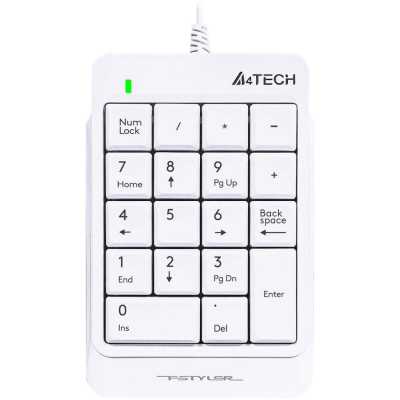 цифровой блок A4Tech Fstyler FK13P White Белый