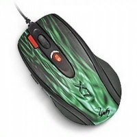 мышь A4Tech XL-750BF-2 Черный-зеленый