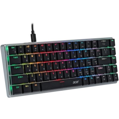 клавиатура Acer OKW302 ZL.KBDCC.01C Черный-серебристый