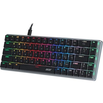 клавиатура Acer OKW302 ZL.KBDCC.01C Черный-серебристый