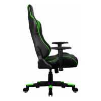 игровое кресло AeroCool AC220 AIR-BG черно-зеленый