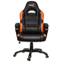 игровое кресло AeroCool AC80C-BO черно-оранжевый