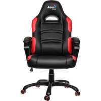 игровое кресло AeroCool AC80C-BR черно-красный