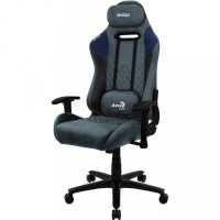 игровое кресло AeroCool Duke Steel Blue серый-синий