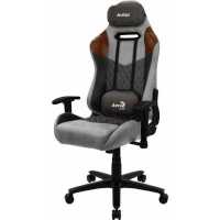 игровое кресло AeroCool Duke Tan Grey серый-коричневый