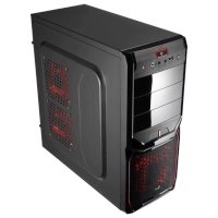 корпус AeroCool V3X Advance Red Edition 600W