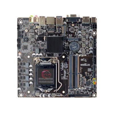 материнская плата Afox AFH510-MI-V2 Черный