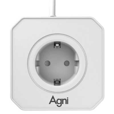 сетевой фильтр AGNI TP-VE5U5E-C-2m-white белый
