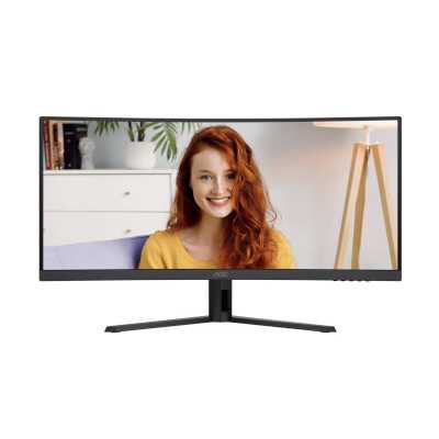 монитор AOC CU34B3E Черный