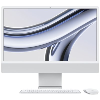 моноблок Apple iMac 2023 MQRK3LL/A Серебристый