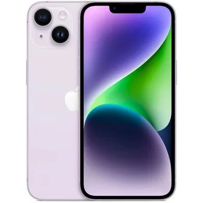 смартфон Apple iPhone 14 128GB Purple MVUR3CH/A фиолетовый