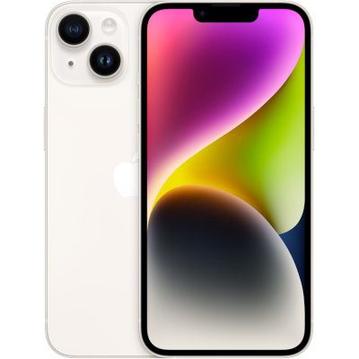смартфон Apple iPhone 14 128GB Starlight MPUR3QL/A белый