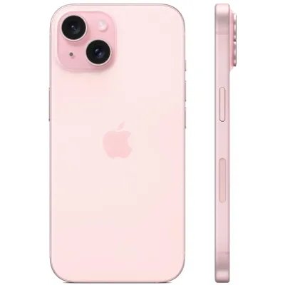 смартфон Apple iPhone 15 128GB Pink MV9K3CH/A розовый