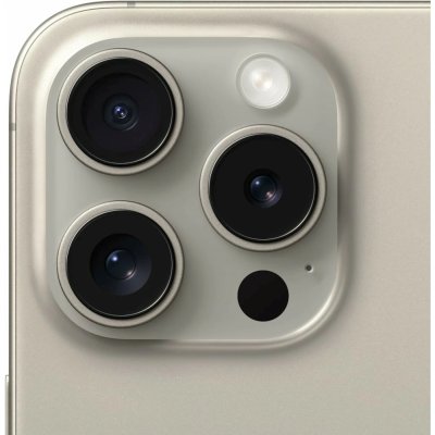 смартфон Apple iPhone 15 Pro 1TB Natural Titanium MTVF3ZD/A бежевый титан