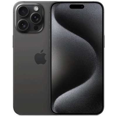 смартфон Apple iPhone 15 Pro Max 256GB Black MU773ZP/A черный титан