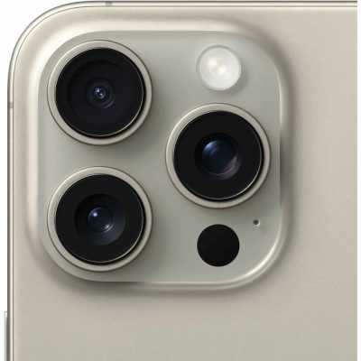 смартфон Apple iPhone 15 Pro Max 256GB Natural Titanium MU793HX/A бежевый титан