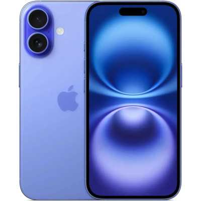 смартфон Apple iPhone 16 256GB Ultramarine MYE03J/A синий