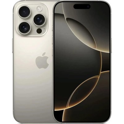 смартфон Apple iPhone 16 Pro 128GB Natural Titanium MYNG3HN/A титан