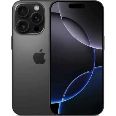 смартфон Apple iPhone 16 Pro 256GB Black Titanium MYN03J/A титан