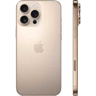смартфон Apple iPhone 16 Pro Max 1TB Desert Titanium MYW13ZA/A бежевый
