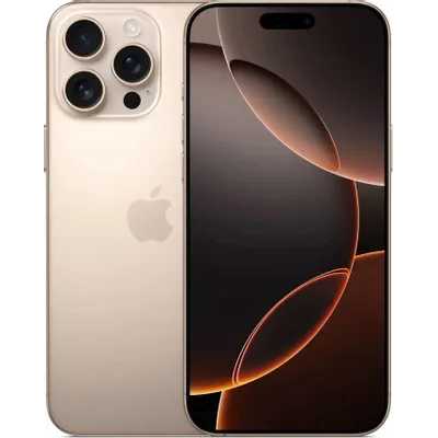 смартфон Apple iPhone 16 Pro Max 256GB Desert Titanium MYWJ3J/A бежевый