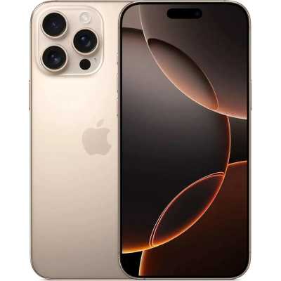 смартфон Apple iPhone 16 Pro Max 256GB Desert Titanium MYWX3HN/A бежевый
