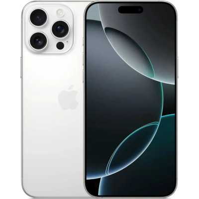 смартфон Apple iPhone 16 Pro Max 256GB White Titanium MYWH3AH/A белый
