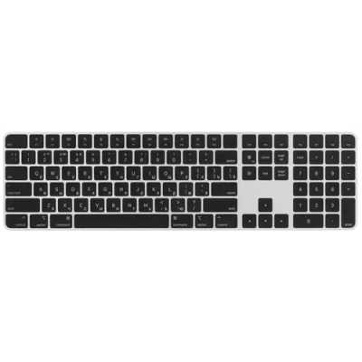 клавиатура Apple Magic Keyboard Touch ID MMMR3ZA/A Белый-черный