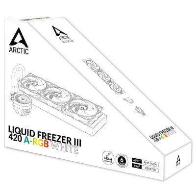кулер Arctic Liquid Freezer III 420 A-RGB White ACFRE00153A