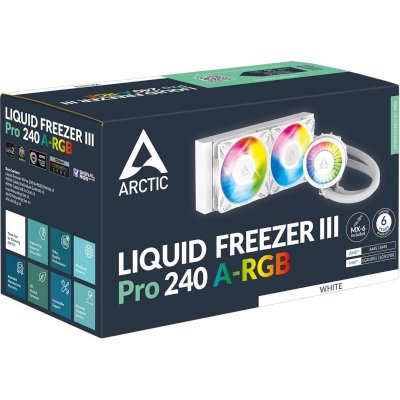 кулер Arctic Liquid Freezer III Pro 240 A-RGB White ACFRE00186A Белый