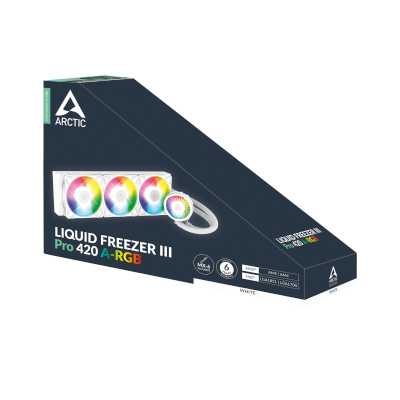 кулер Arctic Liquid Freezer III Pro 420 ARGB White ACFRE00189A Белый