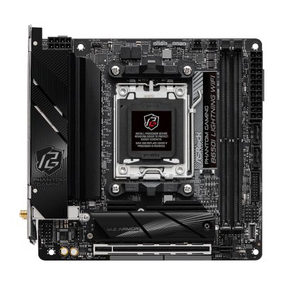 материнская плата ASRock B650I Lightning WiFi Черный