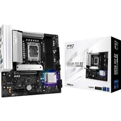 материнская плата ASRock B860M Pro RS Черный