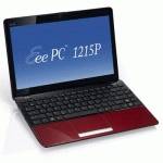 нетбук ASUS EEE PC 1215P 2/250/4400mAh/Win 7 St/Red Красный