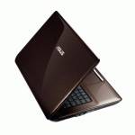 ноутбук ASUS K72JU i3 380M/3/320/DOS Коричневый